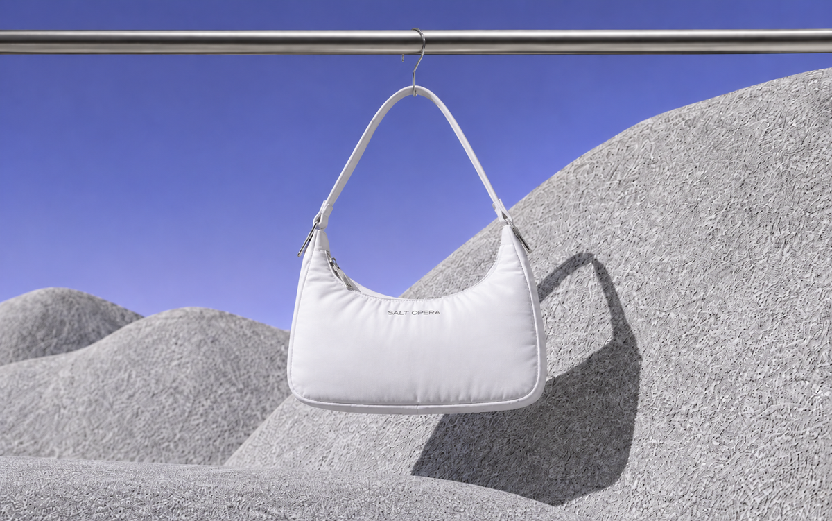 Salt Opera Uniform 001 Shoulder Bag in white