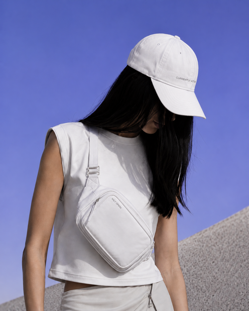 Salt Opera Uniform 001 accessory in white, detail shot