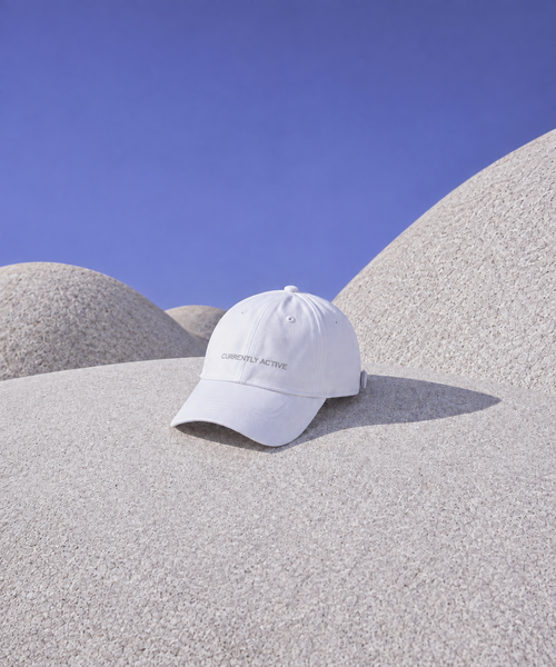 Salt Opera Uniform 001 Cap in white with embroidered wordmark
